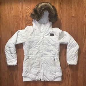 North face down fill ski jacket